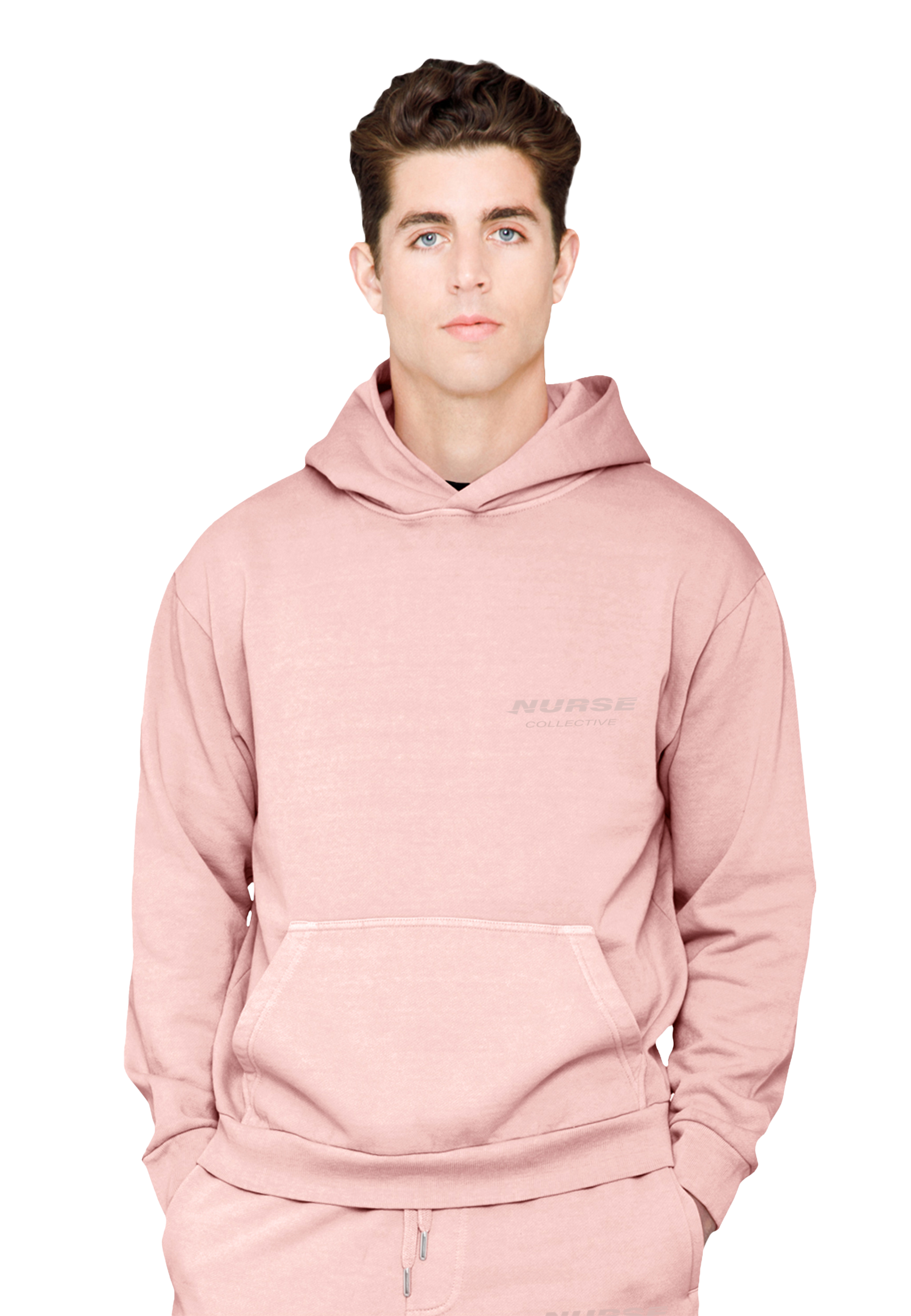 Urban Pullover Hoodie - Nurse Collective Off-the-clock Loungewear "Salmon"