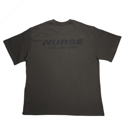 Nurse Collective "Brown" Oversized Tee