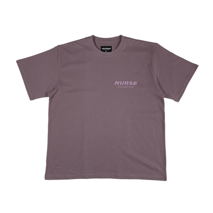 Nurse Collective "Lilac" Oversized Tee